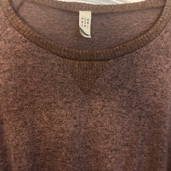 Women’s Sweater Burgandy Pullover LS Size L - Picture 3 of 7